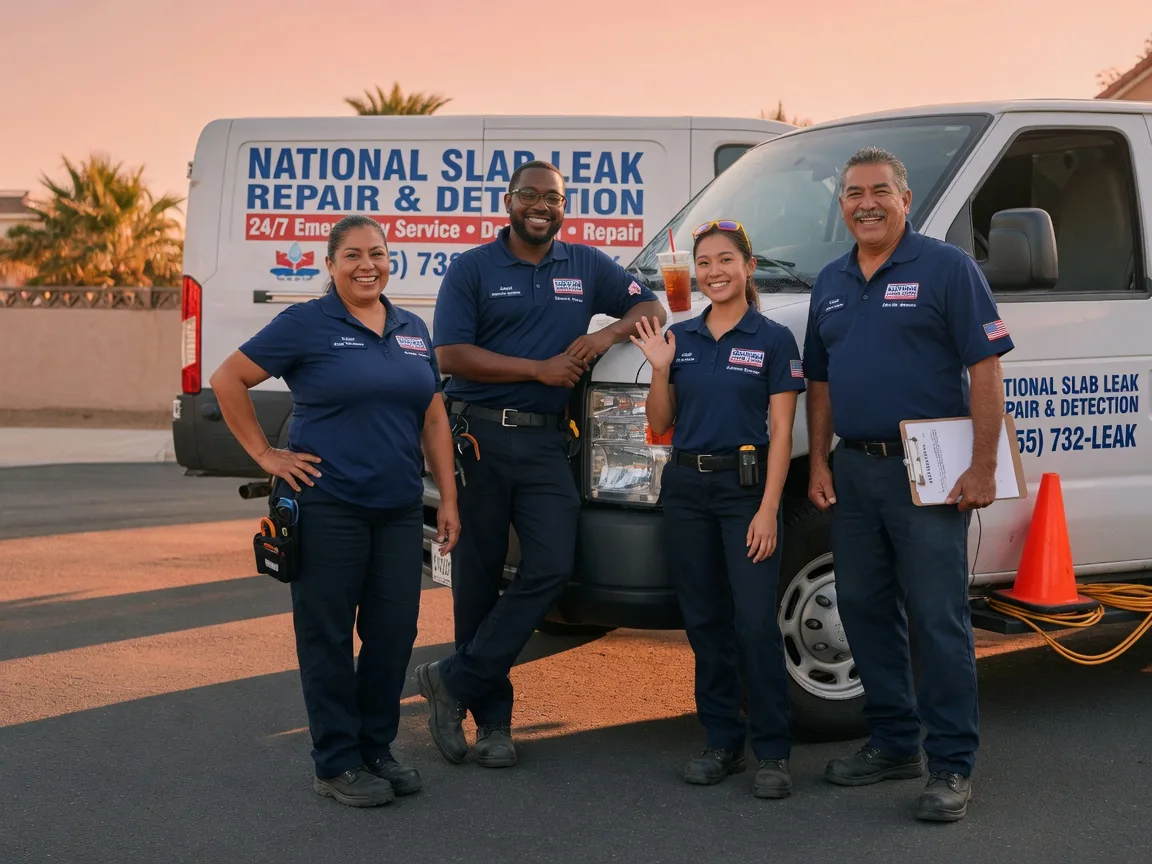 Slab Leak Detection company in Represa, CA